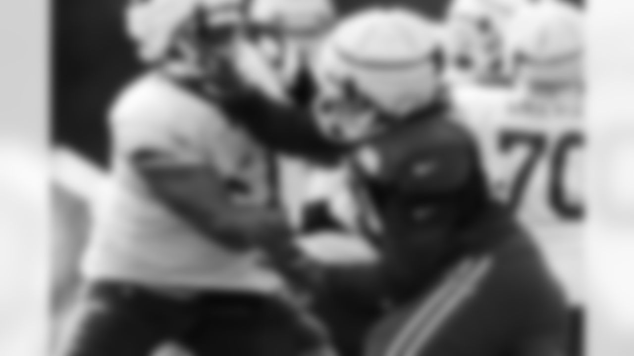 Tim Settle (99). Buffalo Bills Training Camp at St. John Fisher University, July 31, 2023.