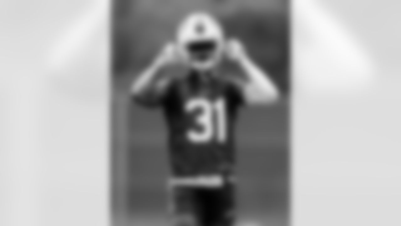 Damar Hamlin (31). Week Three of Buffalo Bills OTA's on June 6, 2022. Photo by Ben Green