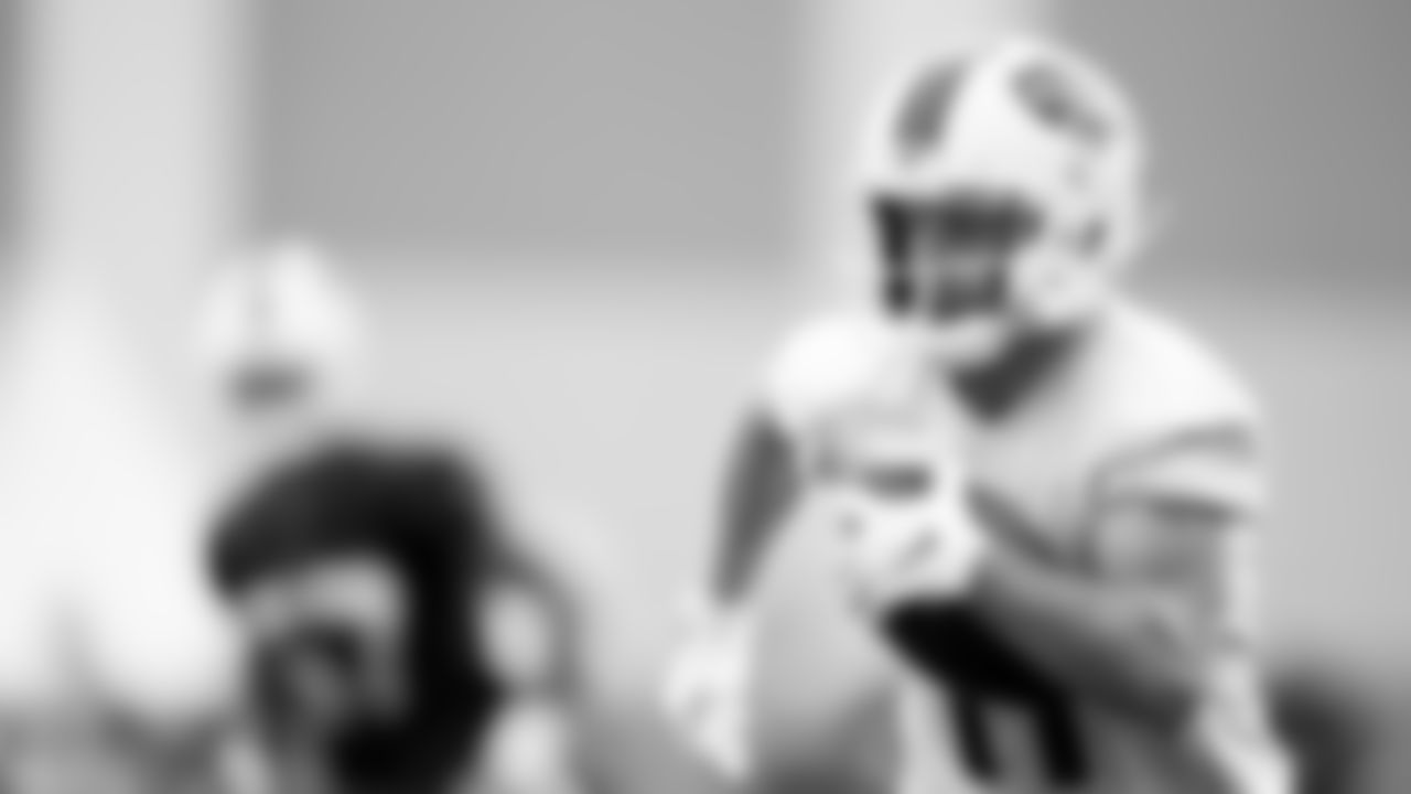 Cole Beasley (11). Buffalo Bills Week 6 practice, October 15, 2021. Photo by Ben Green