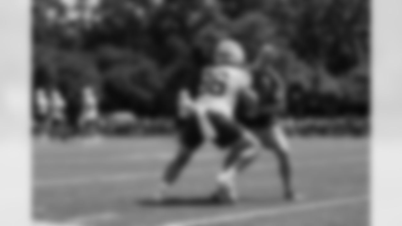 Dalton Kincaid (86), Rob Boras. Buffalo Bills Training Camp at St. John Fisher University, August 06, 2023.
