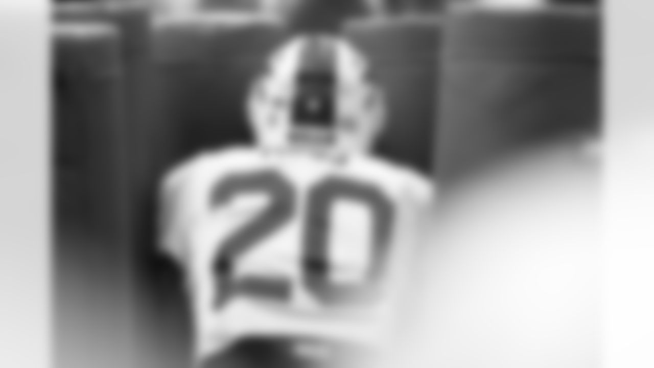 Zack Moss (20). Day Six of Buffalo Bills Training Camp at St. John Fisher July 30, 2022. Photo by Ben Green