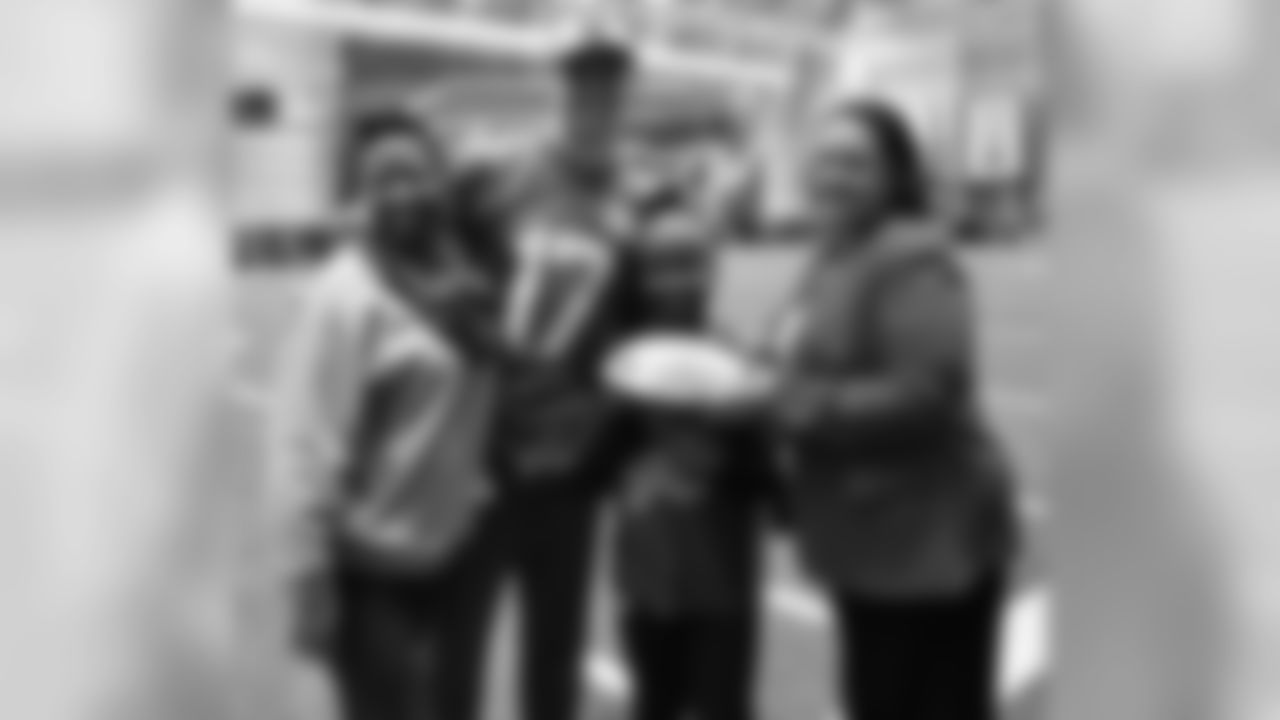 105 - Josh Allen presented the Boys _ Girls Club of Buffalo with the One Buffalo Organization of the Game Award