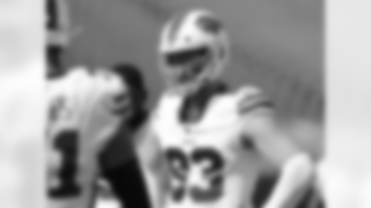 Trent Murphy (93) Buffalo Bills vs Los Angeles Rams, September 27, 2020 at Bills Stadium.
Photo by Bill Wippert