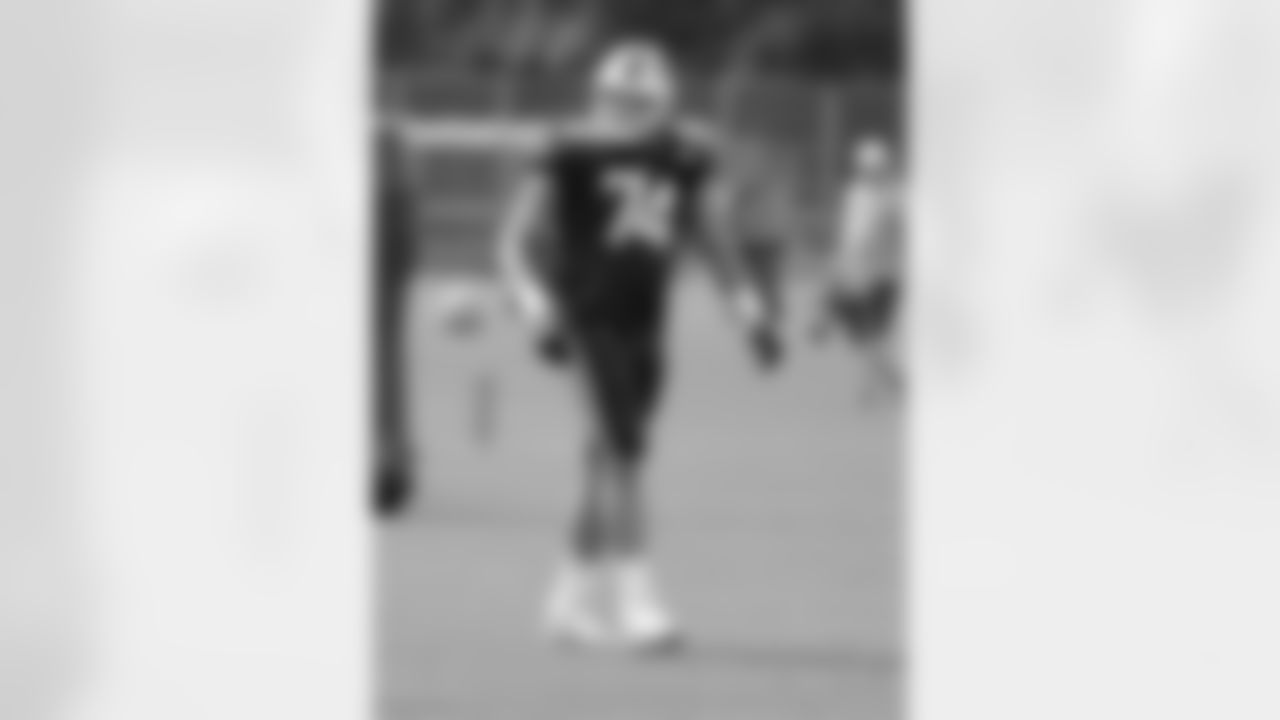 Ryan Van Demark (74). Buffalo Bills Week 2 practice, September 14, 2022 at One Bills Drive.