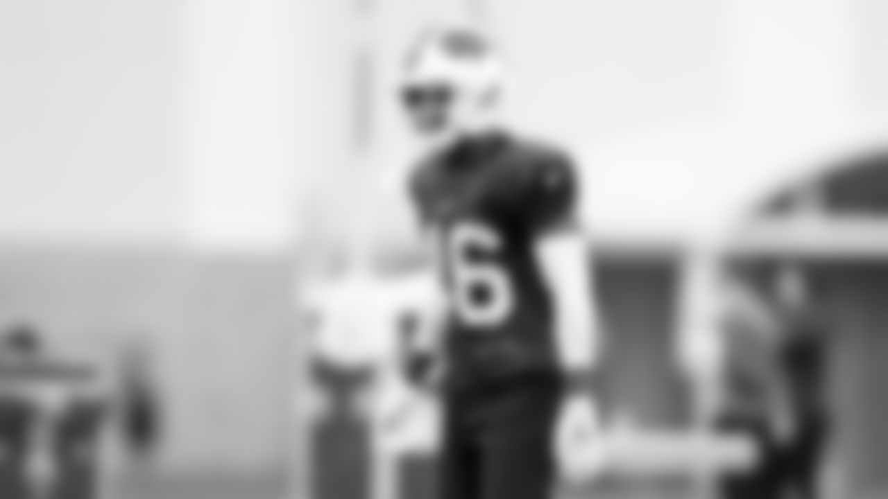 Jaquan Johnson (46). Buffalo Bills Week 6 practice, October 15, 2021. Photo by Ben Green