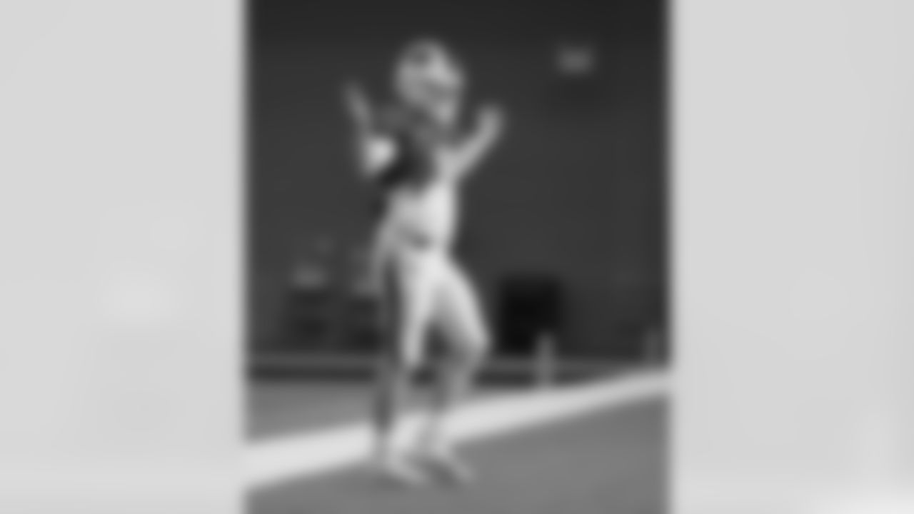 Case Keenum (18). Buffalo Bills Week 10 practice, November 9, 2022 at One Bills Drive.