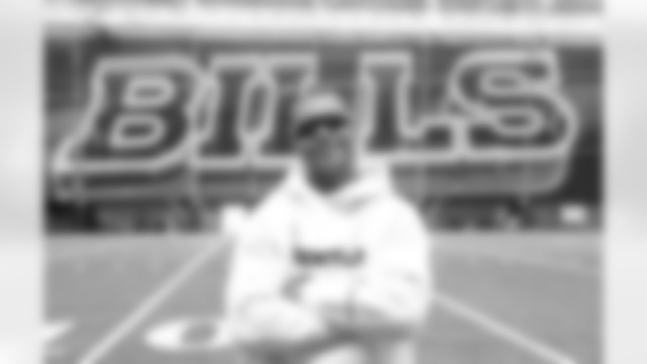 Jordan Poyer, Buffalo Bills free agent signing, March 16, 2023 at One Bills Drive.