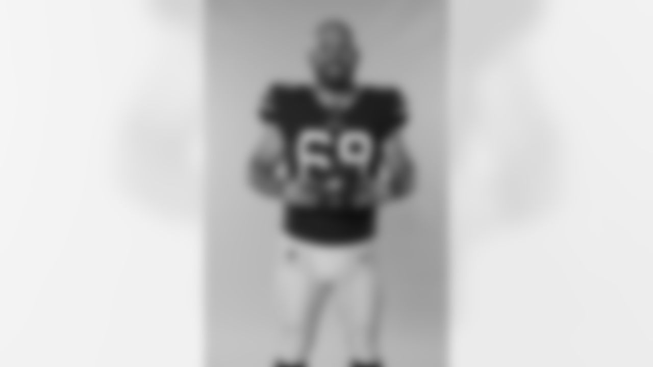 Reid Ferguson (69) at Buffalo Bills Media Day, June 12, 2023.