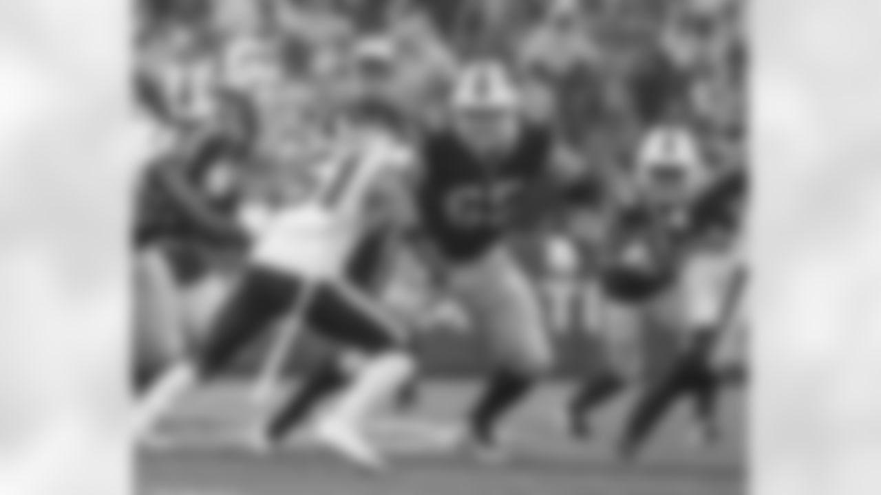 Ike Boettger, OL – Boettger started and played every offensive snap against Houston in Week 4. Photo by Bill Wippert