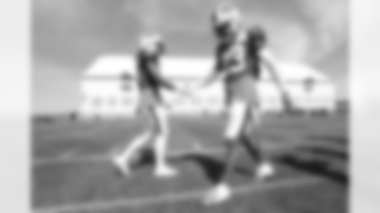 Buffalo Bills Practice, One Bills Drive. September 18, 2019. Photo by Sara Schmidle