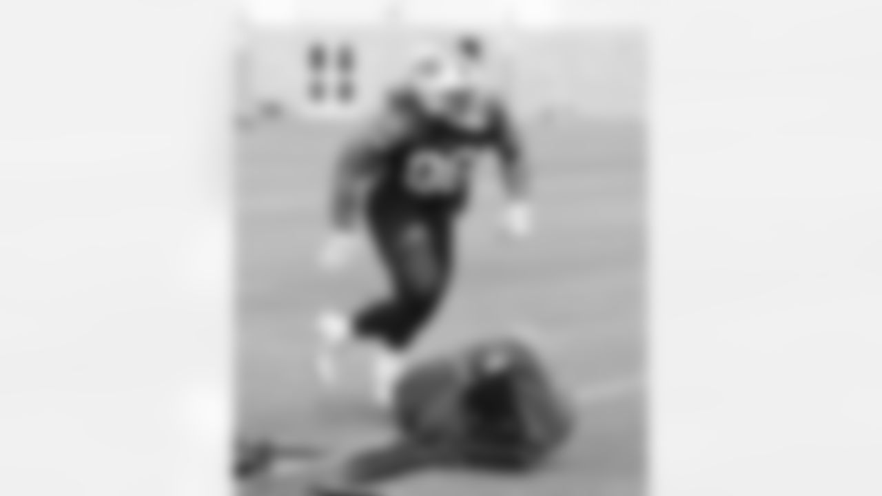 Brandin Bryant (96). Buffalo Bills Organized Team Activity, May 23, 2023 at One Bills Drive.