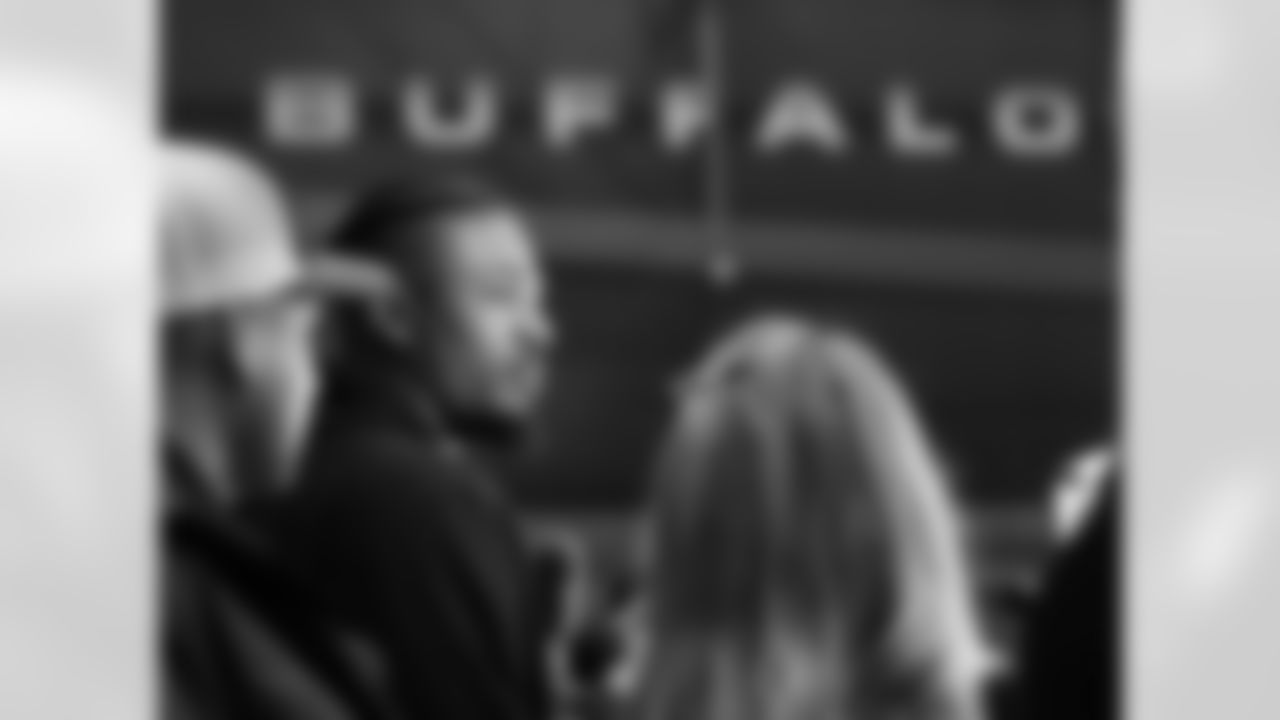 Greg Rousseau at Buffalo Bills media availabilities, January 23, 2023 at One Bills Drive.