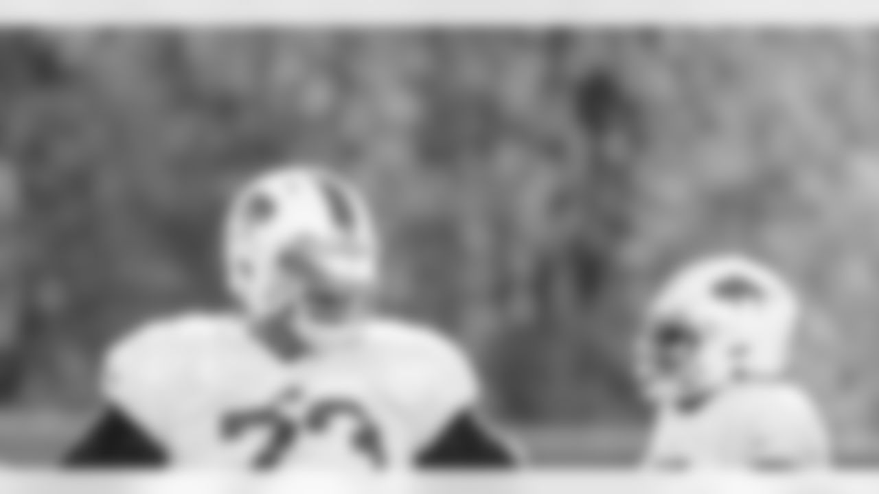 Dion Dawkins (73). Buffalo Bills Week 8 practice, October 27, 2021. Photo by Bill Wippert
