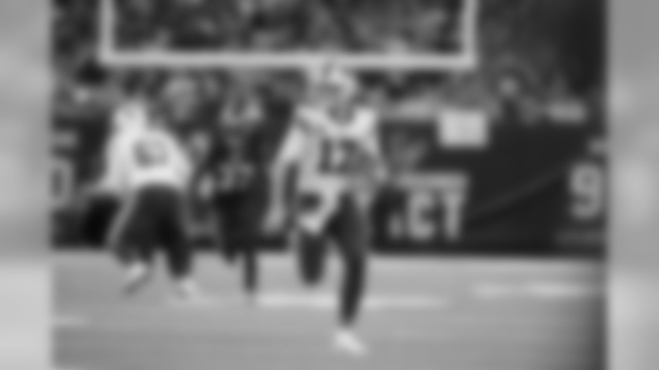 Buffalo Bills quarterback Josh Allen (17) Buffalo Bills vs Houston Texans at NRG Stadium on January 4, 2020. Photo by Craig Melvin