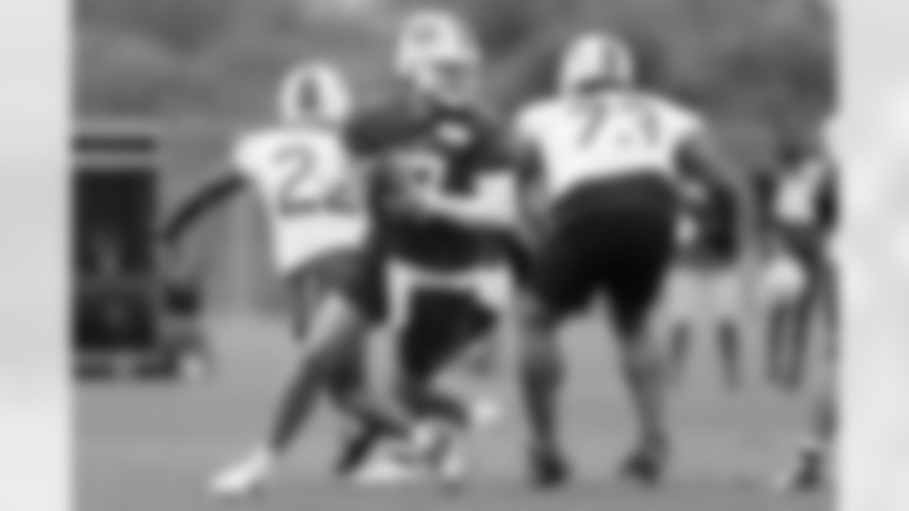 Josh Allen (17). Buffalo Bills Training Camp at One Bills Drive, August 17, 2023.
