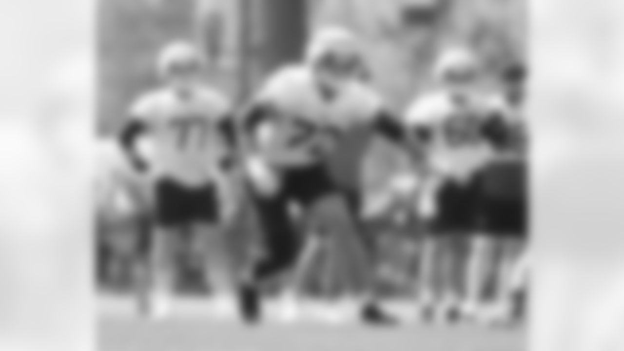 Tommy Doyle (72). Buffalo Bills Training Camp at St. John Fisher University, July 28, 2023.