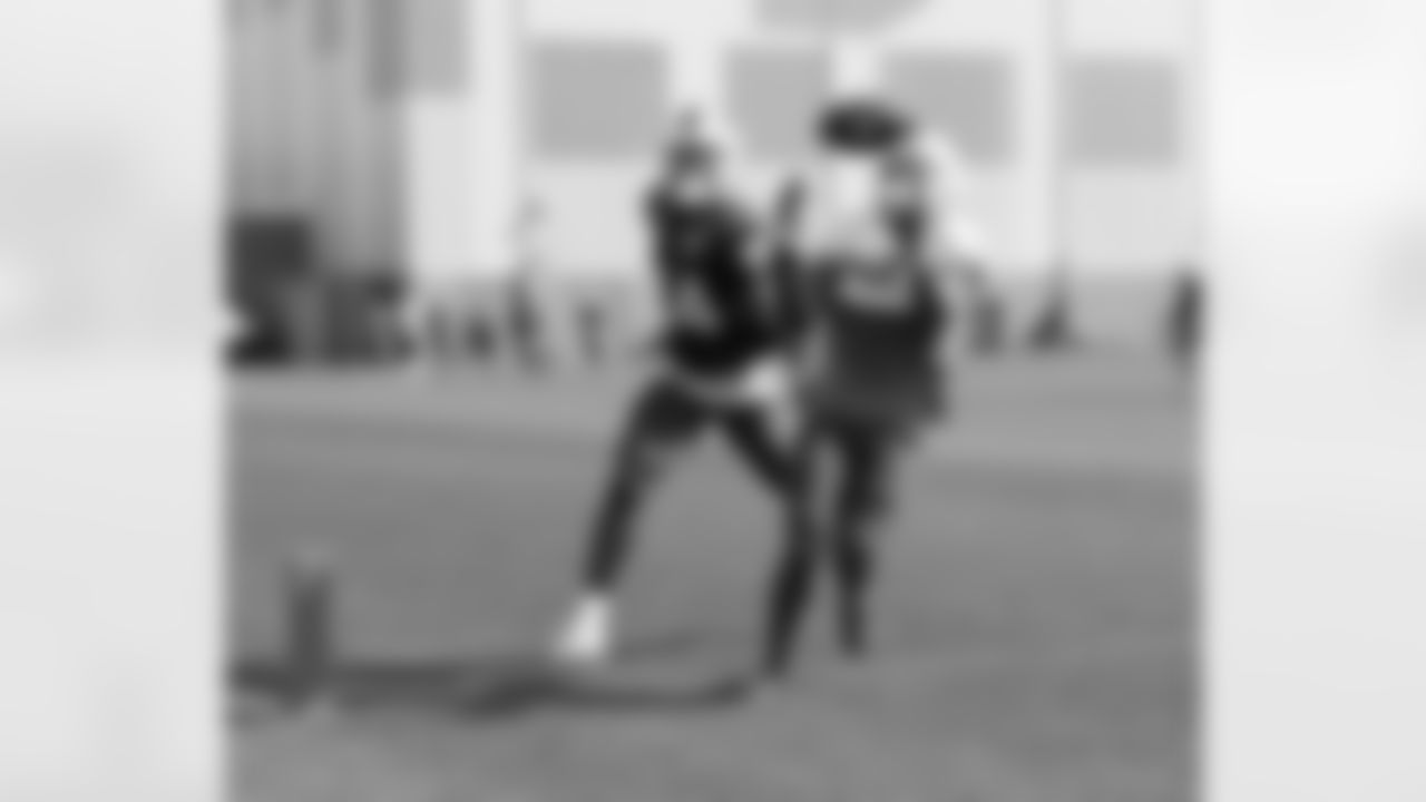 Kaiir Elam (24), Tavon Austin (86). Buffalo Bills Training Camp at One Bills Drive, August 17, 2022. Photo by Bill Wippert