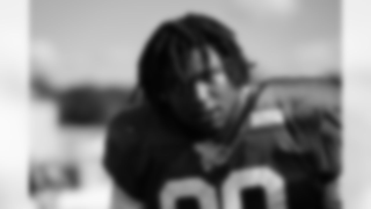 Tim Settle (99). Day 15 of Buffalo Bills Training Camp at St. John Fisher, August 11, 2022. Photo by Ben Green