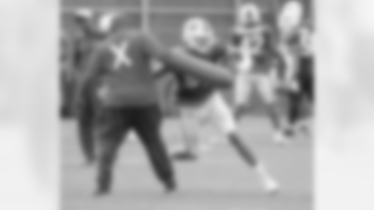 A.J. Epenesa (57). Buffalo Bills Week 5 practice, October 6, 2021. Photo by Bill Wippert