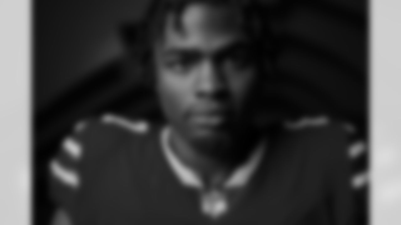 Jalen Wayne (87) at Buffalo Bills Media Day at One Bills Drive, May 11, 2023 in Orchard Park, NY.
