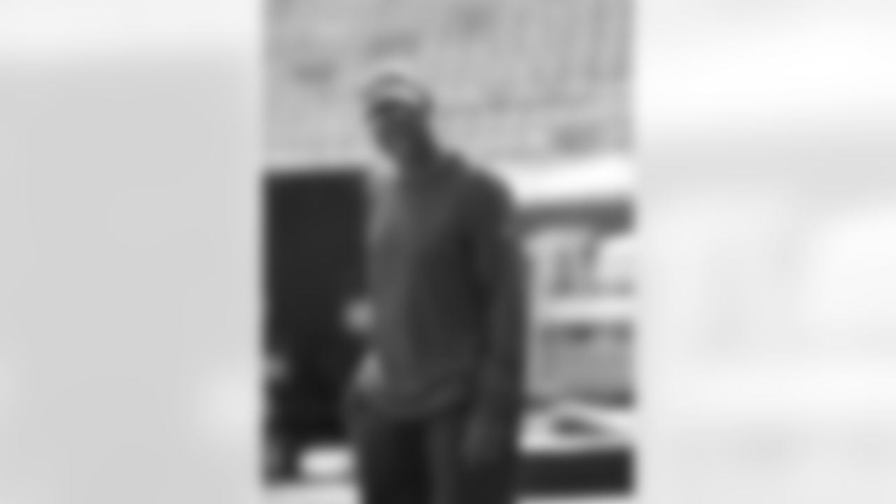 Leslie Frazier . Buffalo Bills Week 2 practice, September 17, 2022 at Highmark Stadium.