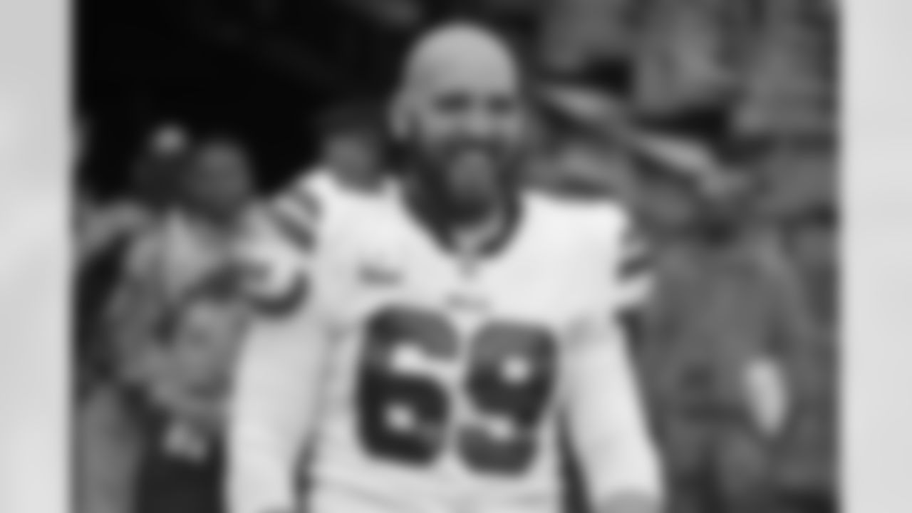 Reid Ferguson (69). Buffalo Bills vs New York Jets at MetLife Stadium, November 14, 2021. Photo by Bill Wippert