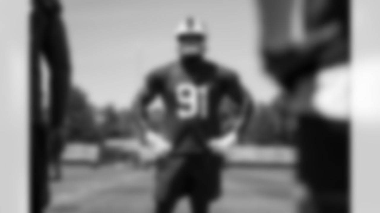 Ed Oliver (91) during Day One of Buffalo Bills Mandatory Minicamp, on June 14, 2022. Photo by Ben Green