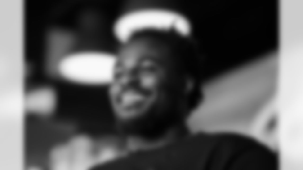 Isaiah McKenzie sits for an interview at his restaurant during the 2022 off-season in Miami, Florida. Photo by Ben Green