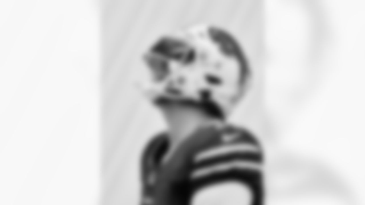 Josh Allen (17) at Buffalo Bills Media Day, June 12, 2023 in Orchard Park, NY.