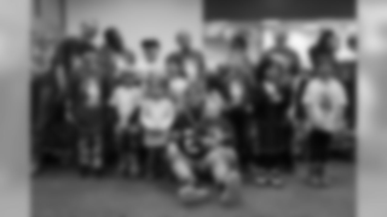 111 - Jordan Poyer hosted a holiday shopping event for Camp Good Days