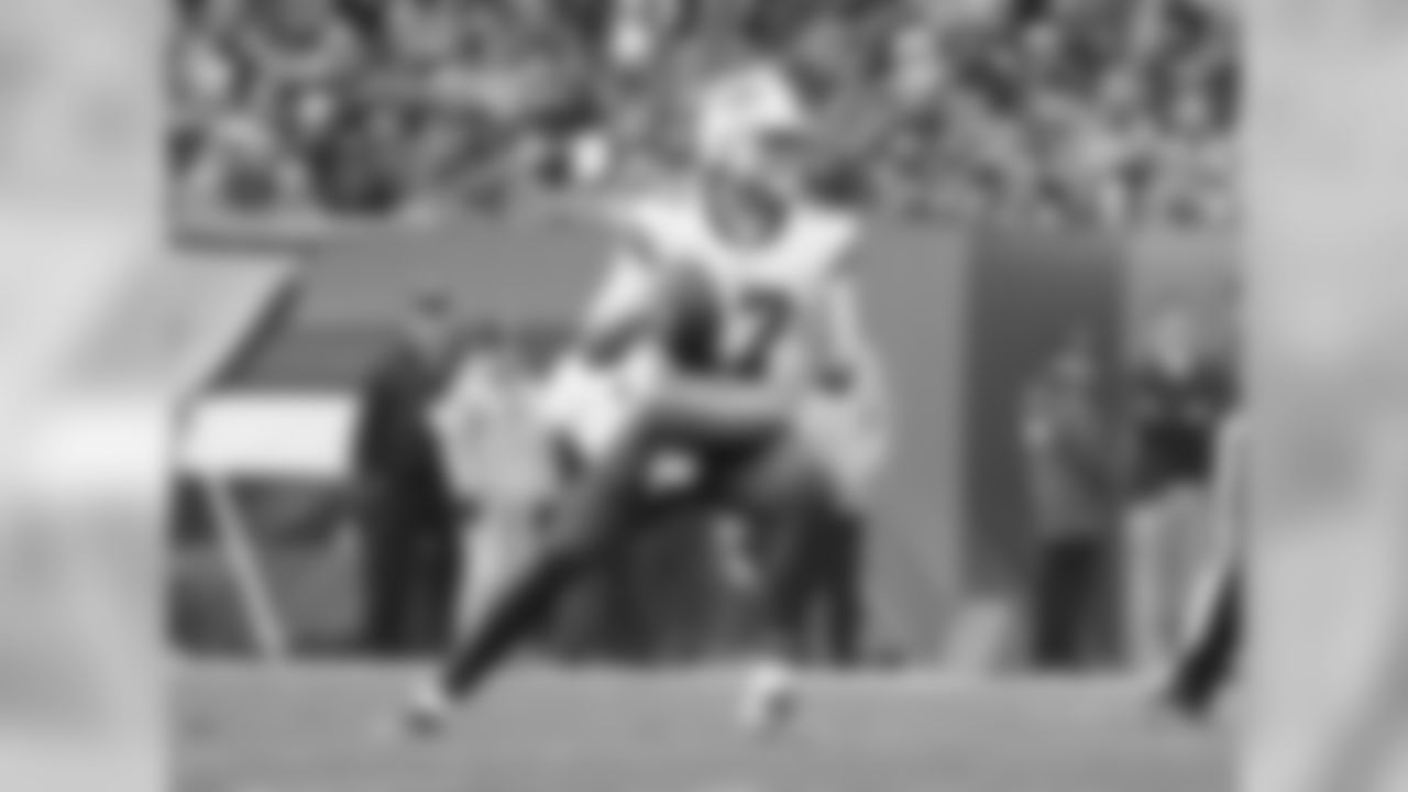 Buffalo Bills quarterback Josh Allen (17) Buffalo Bills at Cleveland Browns, November 10, 2019 at FirstEnergy Stadium. Photo by Sara Schmidle