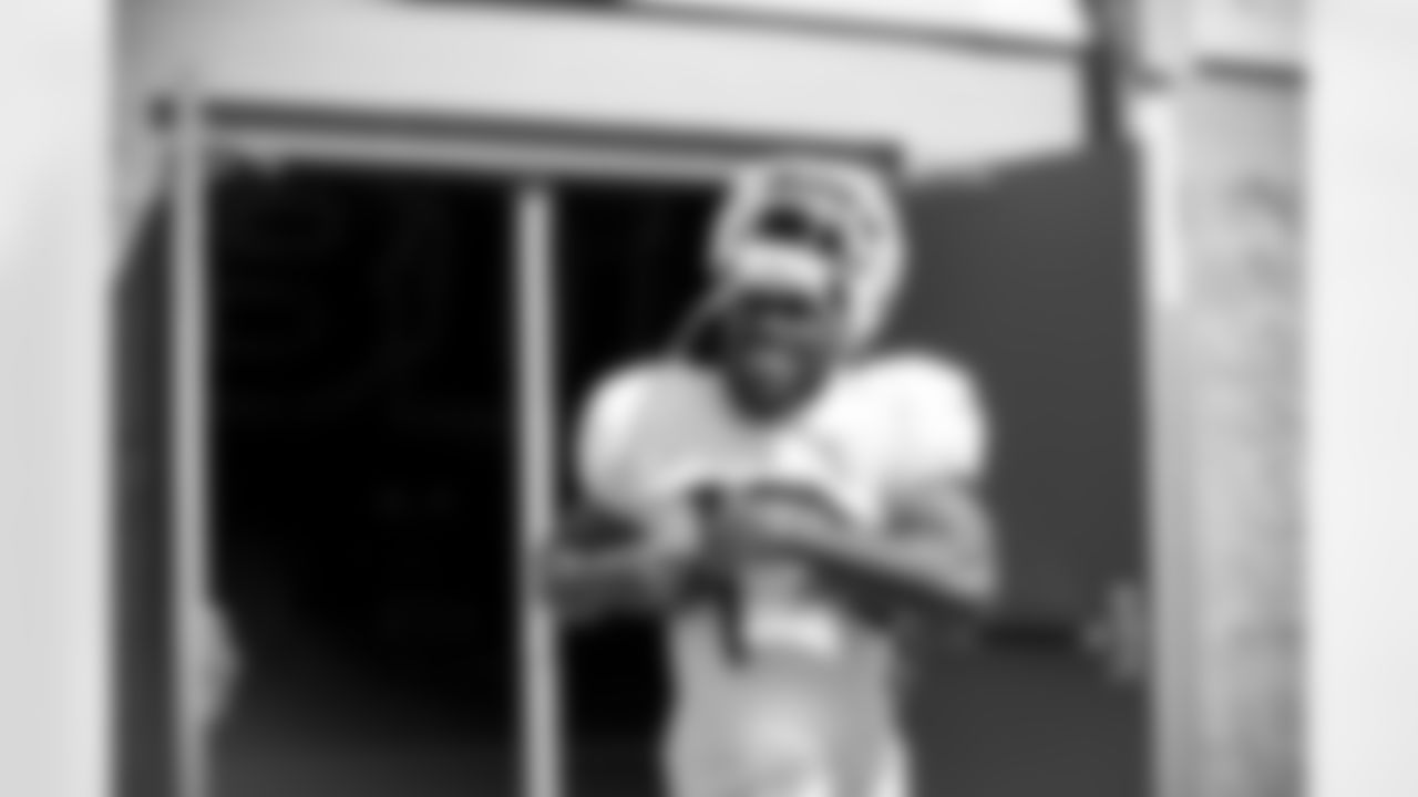 Isaiah McKenzie (19). Buffalo Bills Week 1 practice, September 7, 2021. Photo by Ben Green
