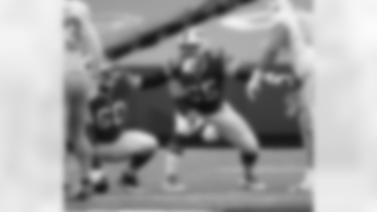 Mitch Morse (60) and Ike Boettger (65). Buffalo Bills vs Miami Dolphins, January 3, 2021 at Bills Stadium.
Photo by Bill Wippert