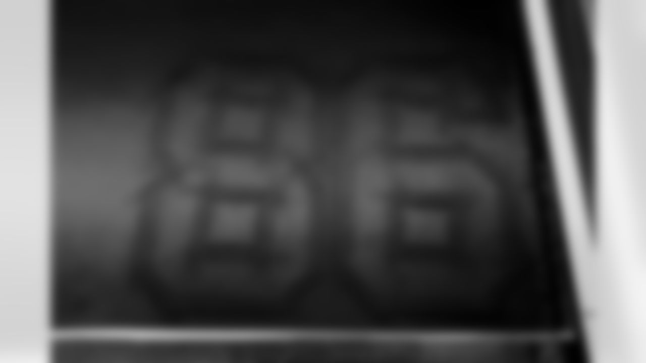 Views of Dalton Kincaid's jersey at ADPRO Sports on April 28, 2023.