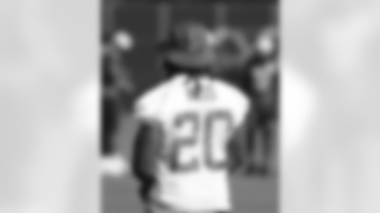 Players wear special jerseys for the Buffalo Bills Foundation Huddle for Hunger Jersey Sweepstakes at Training Camp, August 11, 2021. Photo by Bill Wippert