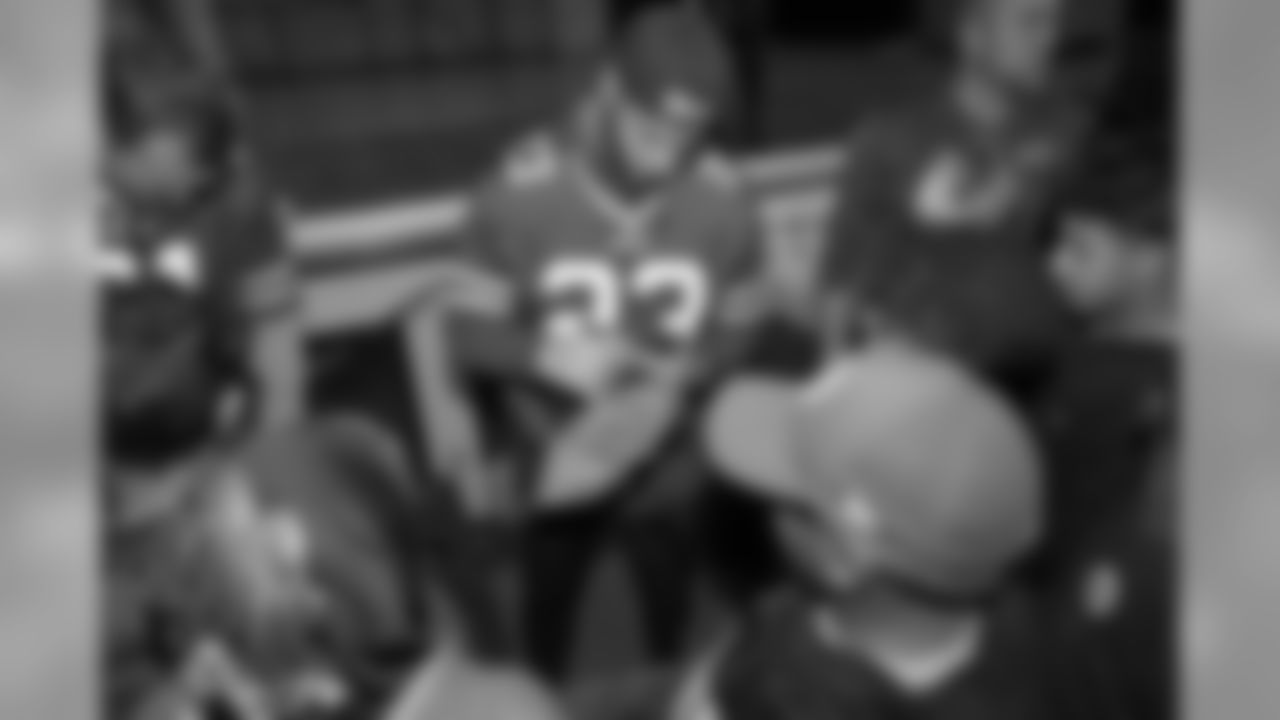 Buffalo Bills community outreach Tuesday, October 22, 2019. Photo by Sara Schmidle
