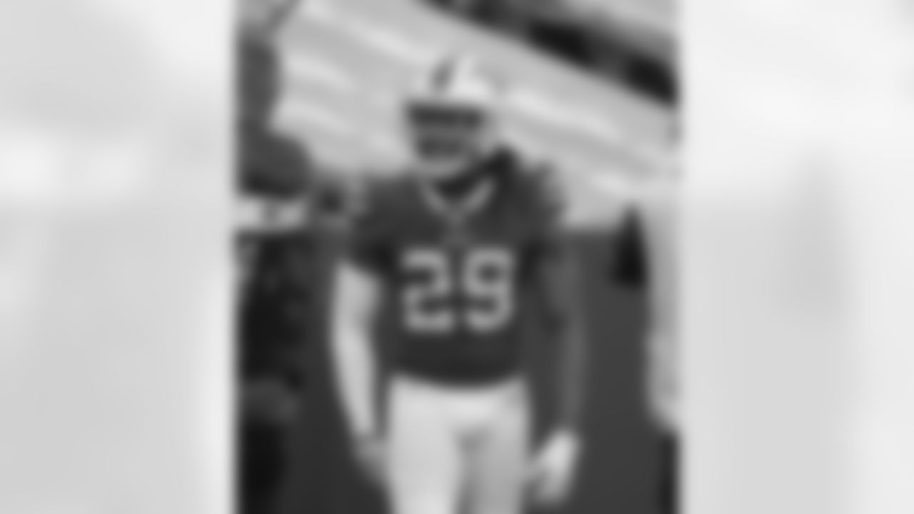 Josh Norman (29) interception return for touchdown. Buffalo Bills vs Miami Dolphins, January 3, 2021 at Bills Stadium.
Photo by Bill Wippert