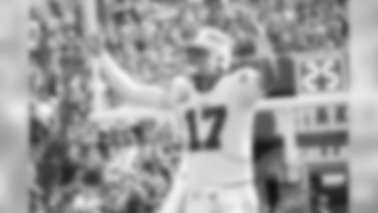 Buffalo Bills quarterback Josh Allen (17) Buffalo Bills vs. Cincinnati Bengals at New Era Field, September 22, 2019.
Photo by Sara Schmidle