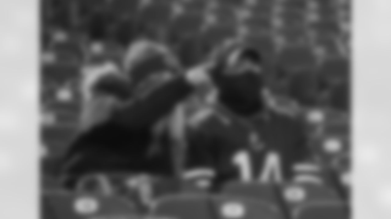 Fans in the stands. Buffalo Bills vs Baltimore Ravens, Divisional Playoff Game, January 16, 2021 at Bills Stadium.
Photo by Bill Wippert