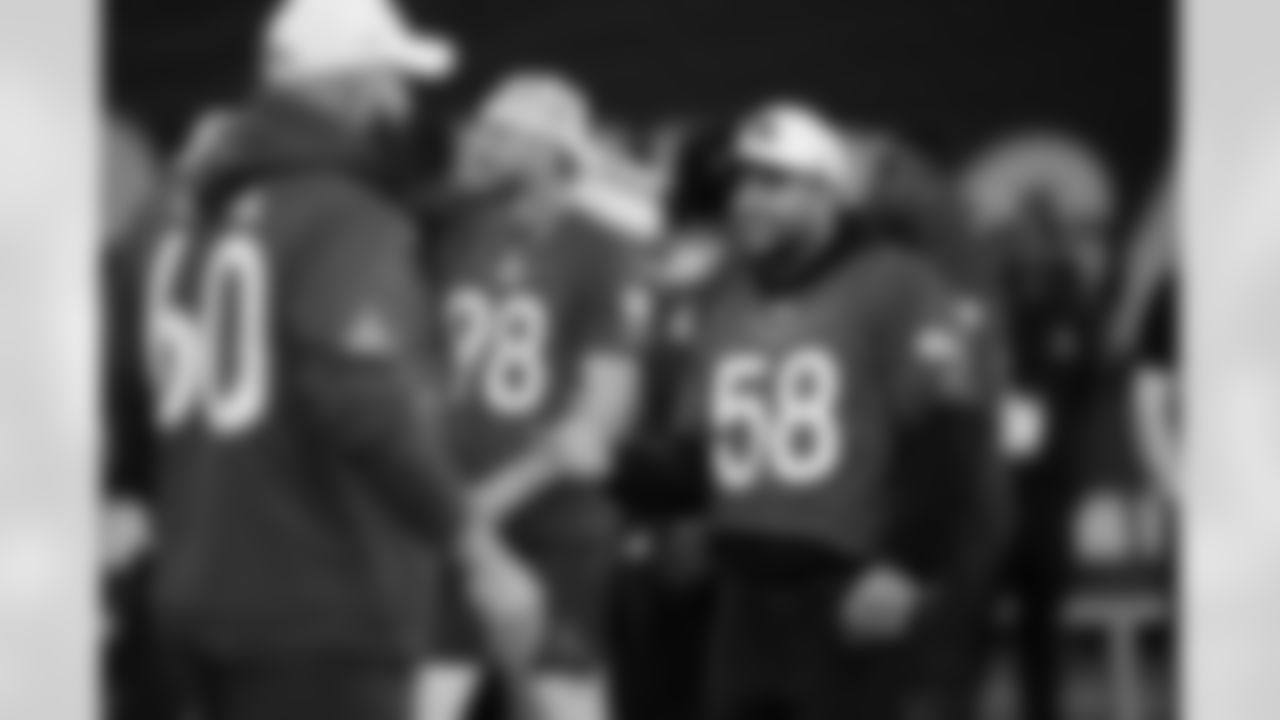 Matt Milano (58) during the 2023 Pro Bowl Skills Showdown on Thursday, February 2, 2023 in Henderson, Nevada.