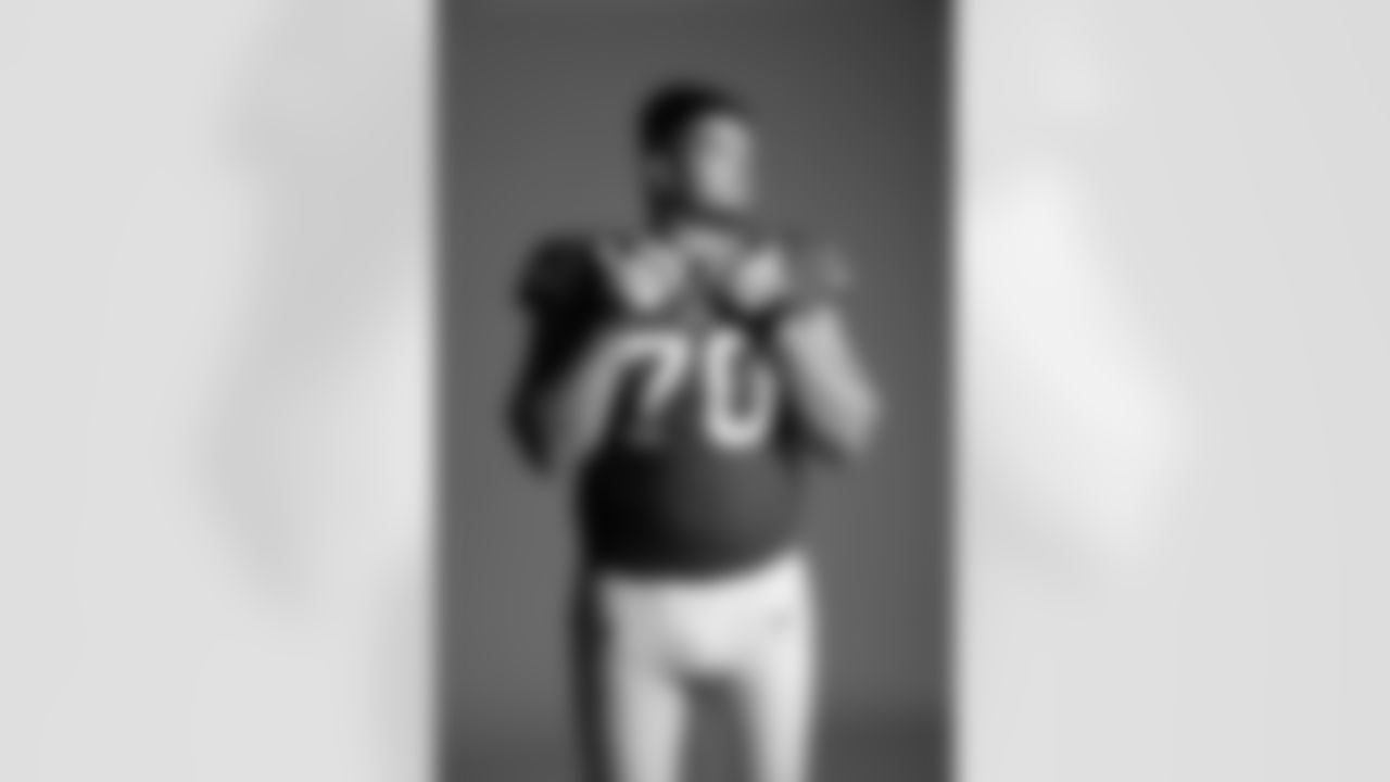 Alec Anderson (70) at 2022 Buffalo Bills Media Day, May 12, 2022.
Photo by Bill Wippert