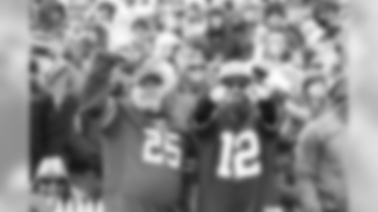 Bills fans at New Era Field for the Week 13 game against the Patriots.