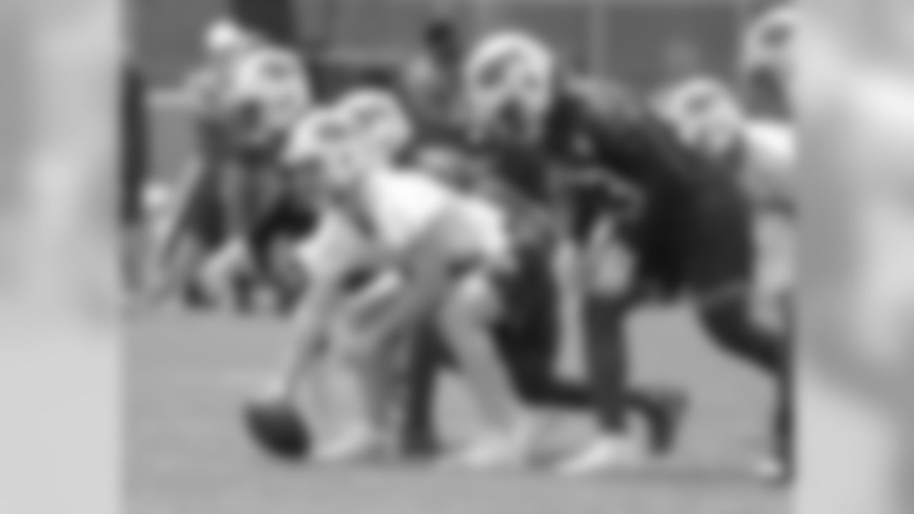 Buffalo Bills take part in mandatory minicamp on June 12, 2019.
Photo by Bill Wippert