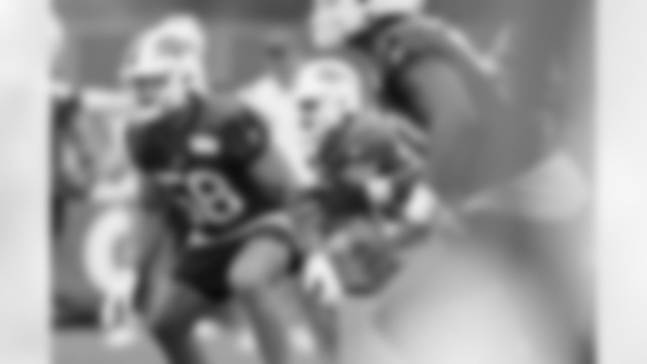 Matt Milano (58). Buffalo Bills Training Camp at One Bills Drive, August 17, 2023.