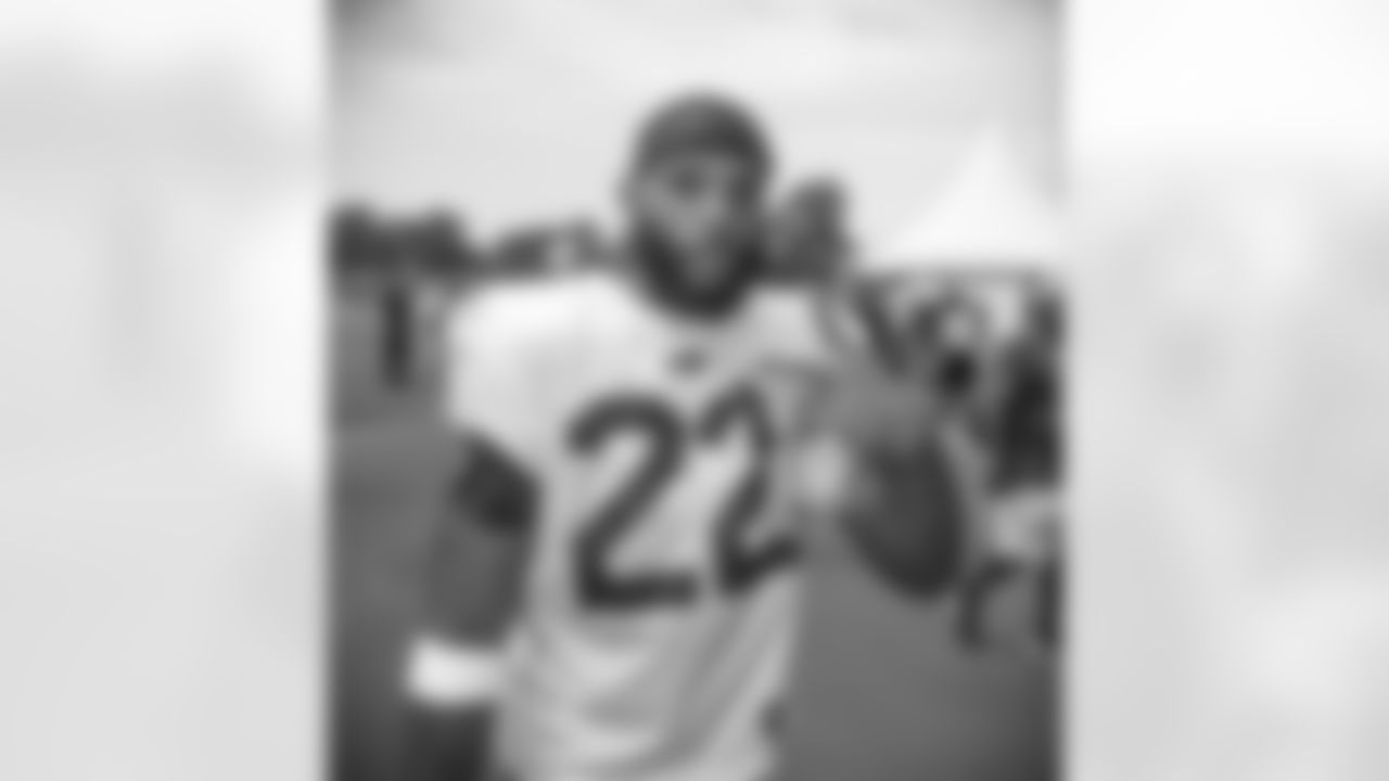 Matt Breida (22). Buffalo Bills Training Camp. August 10, 2021. Photo by Bill Wippert