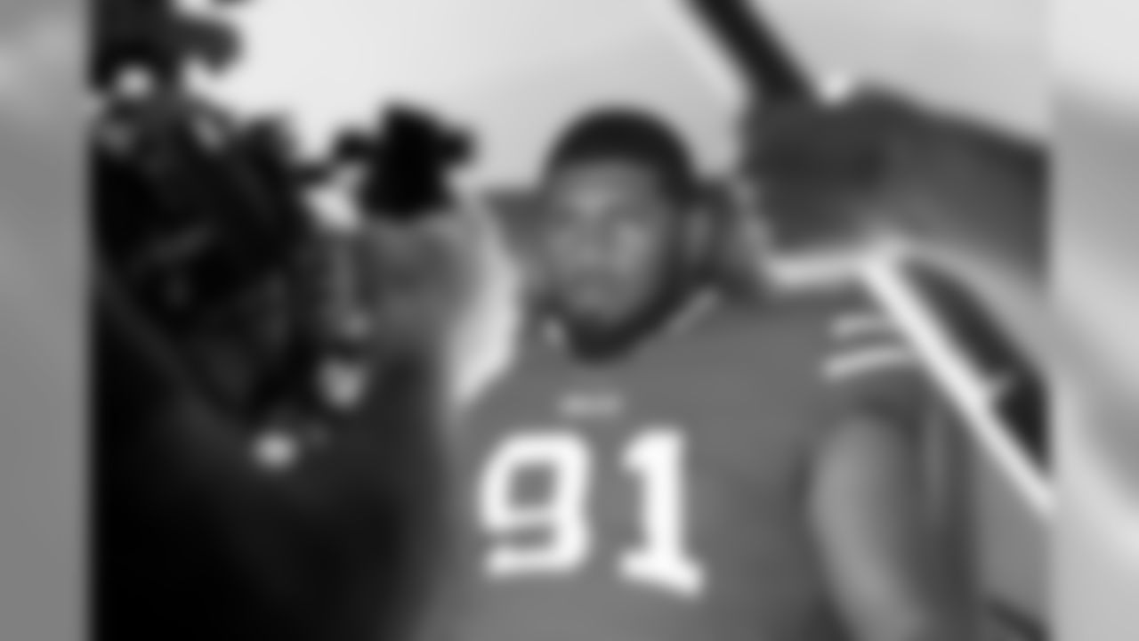 Ed Oliver - Buffalo Bills on May 9, 2019. Photo by Sara Schmidle.