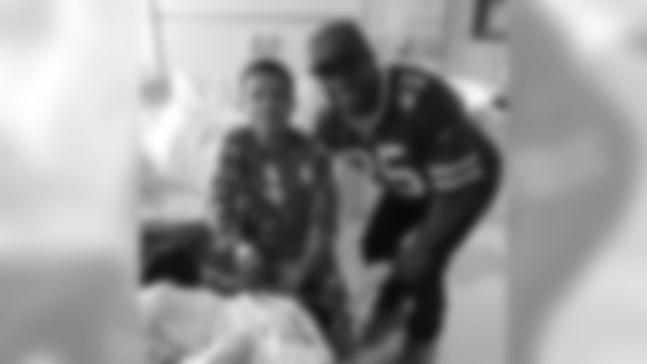 Today I had a chance to spend time with my extended buffalo family at [John R.] Oishei Children's Hospital.....some of the strongest , fearless kids I have ever met ... keep fighting keep fighting and KEEP FAITH...MY GOD we thank you