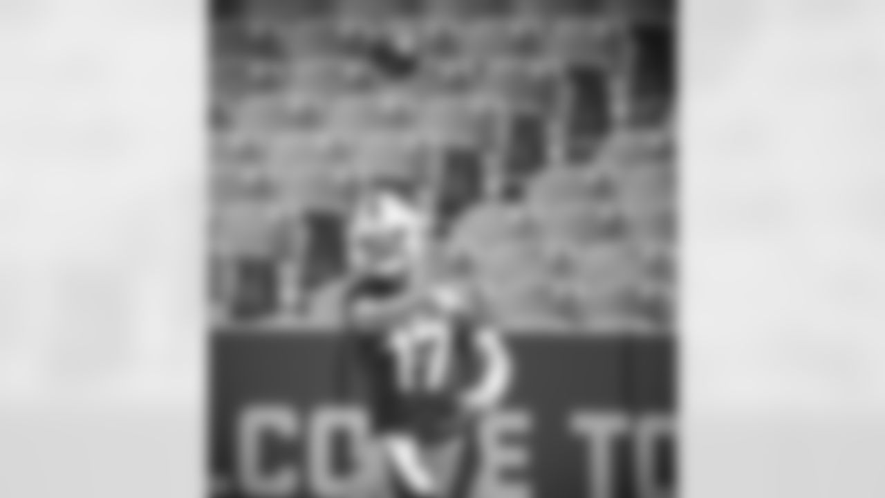 Josh Allen (17). Buffalo Bills minicamp. June 16, 2021. Photo by Bill Wippert