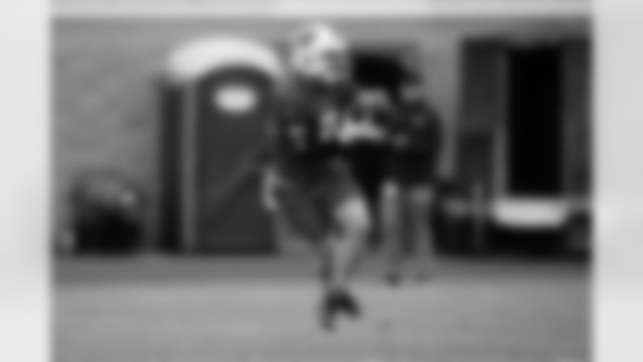 Cole Beasley (11). Buffalo Bills Week 15 practice, December 16, 2021. Photo by James Acton