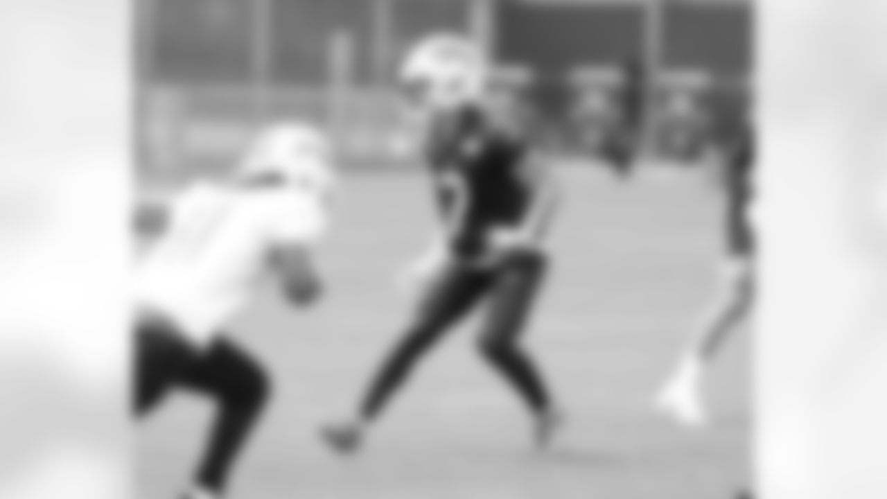 Taron Johnson (7). Buffalo Bills Organized Team Activity, May 23, 2023 at One Bills Drive.